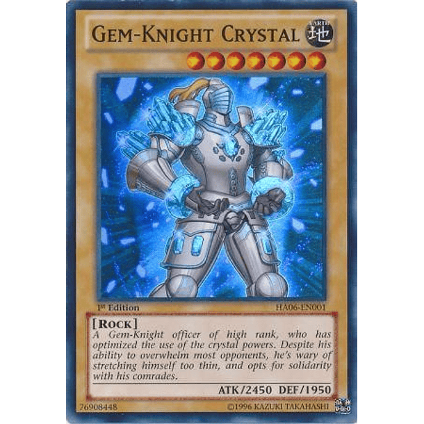 Gem-Knight Crystal - HA06-EN001 - Super Rare