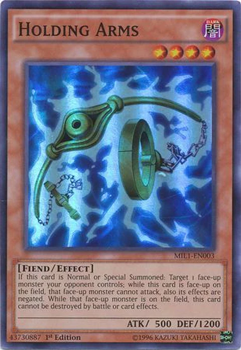 Holding Arms - MIL1-EN003 - Super Rare