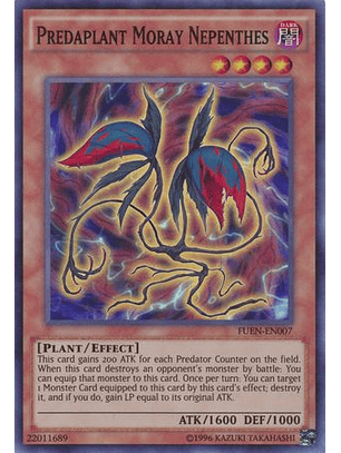 Predaplant Moray Nepenthes - FUEN-EN007 - Super Rare