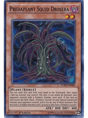 Predaplant Squid Drosera - FUEN-EN008 - Super Rare