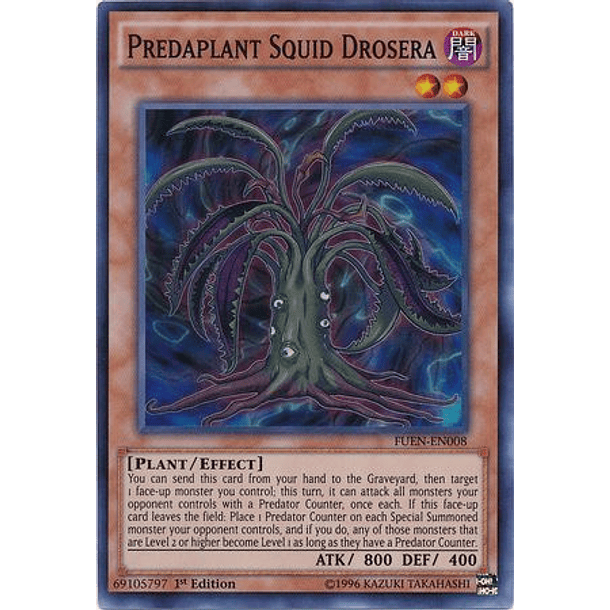 Predaplant Squid Drosera - FUEN-EN008 - Super Rare