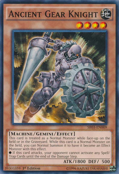 Ancient Gear Knight - BP01-EN146 - Common