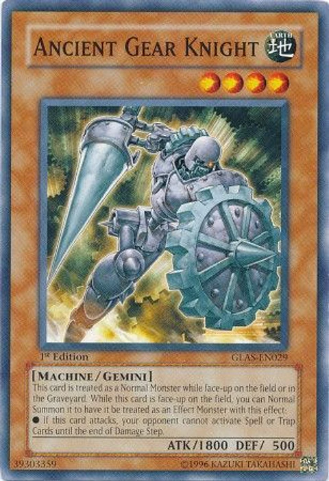 Ancient Gear Knight - GLAS-EN029 - Common