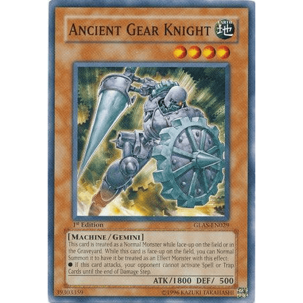 Ancient Gear Knight - GLAS-EN029 - Common