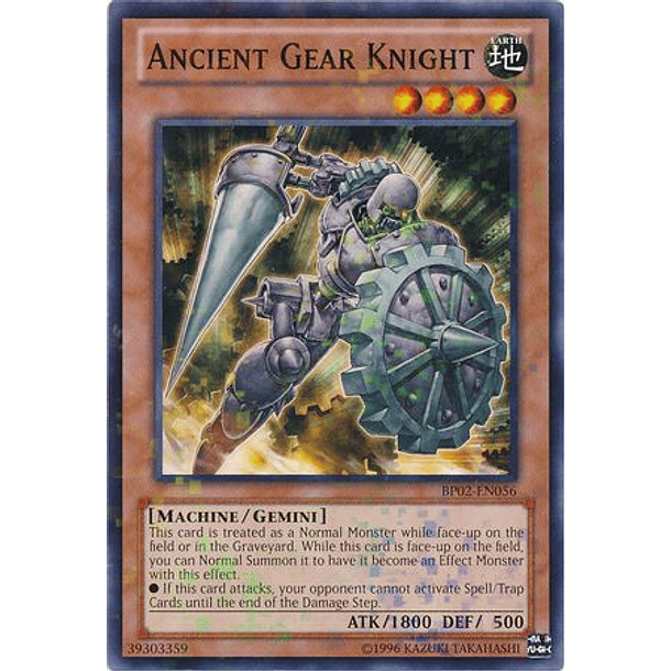 Ancient Gear Knight - BP02-EN056 - Common