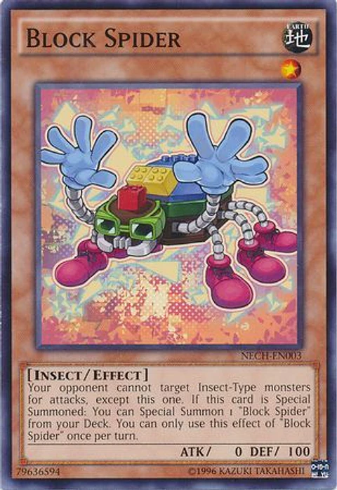 Block Spider - NECH-EN003 - Common