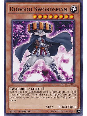 Dododo Swordsman - SECE-EN092 - Common