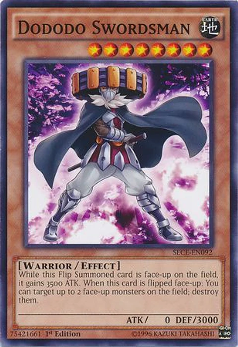 Dododo Swordsman - SECE-EN092 - Common