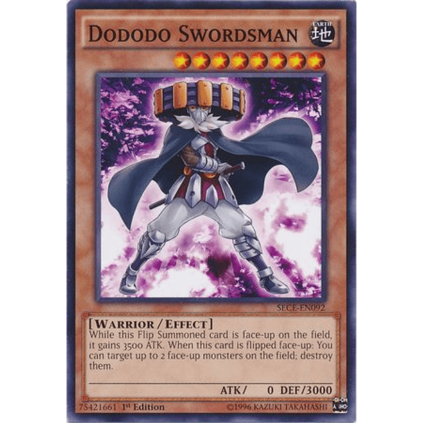 Dododo Swordsman - SECE-EN092 - Common