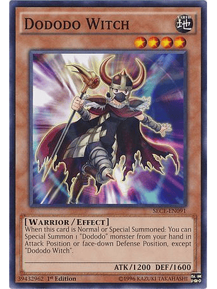 Dododo Witch - SECE-EN091 - Common 