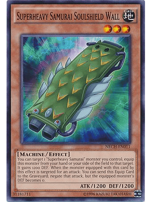 Superheavy Samurai Soulshield Wall - NECH-EN011 - Common 