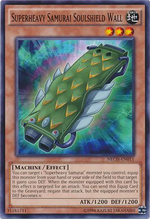 Superheavy Samurai Soulshield Wall - NECH-EN011 - Common 