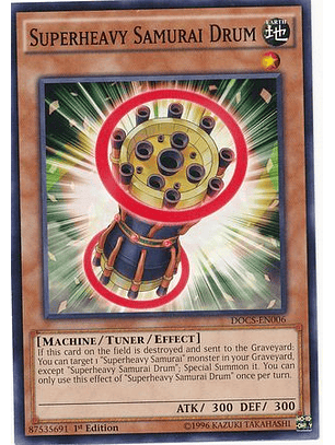 Superheavy Samurai Drum - DOCS-EN006 - Common 