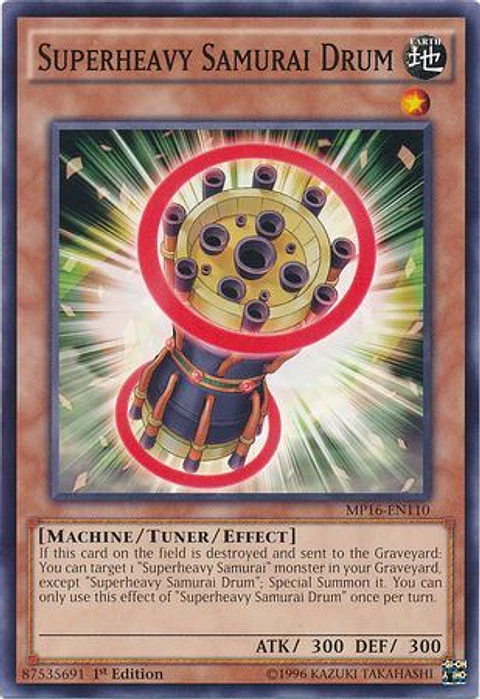 Superheavy Samurai Drum - MP16-EN110 - Common