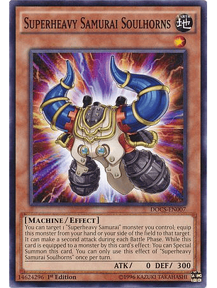 Superheavy Samurai Soulhorns - DOCS-EN007 - Common