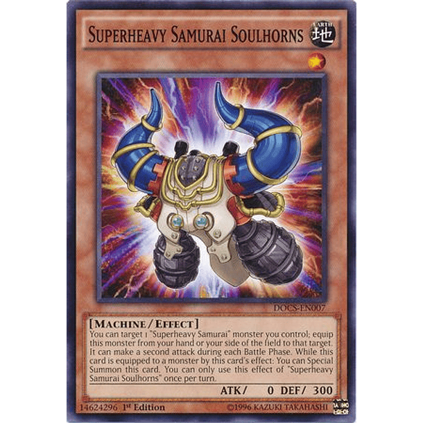 Superheavy Samurai Soulhorns - DOCS-EN007 - Common