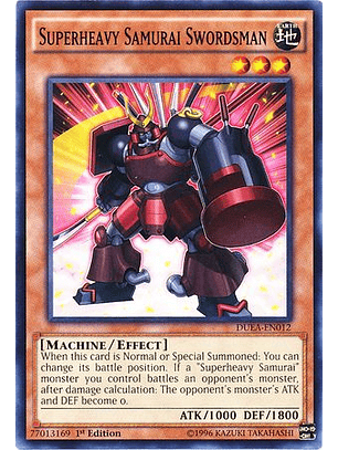Superheavy Samurai Swordsman - DUEA-EN012 - Common