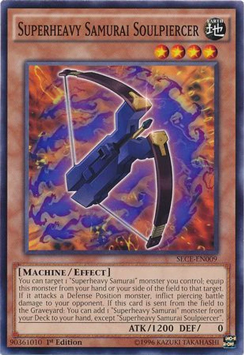 Superheavy Samurai Soulpiercer - SECE-EN009 - Common