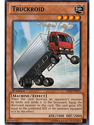 Truckroid - BP02-EN055 - Rare 