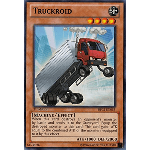 Truckroid - BP02-EN055 - Rare 