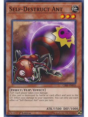 Self-Destruct Ant - CIBR-EN035 - Common