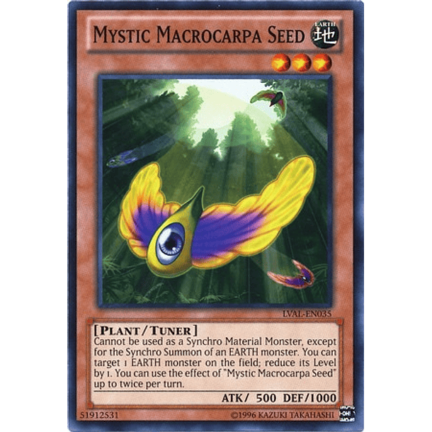 Mystic Macrocarpa Seed - LVAL-EN035 - Common
