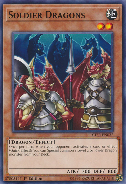 Soldier Dragons - CIBR-EN032 - Common