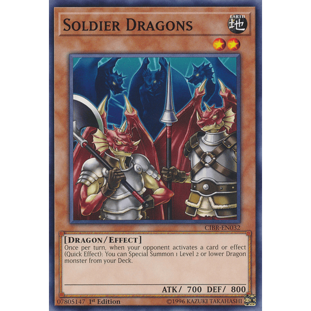 Soldier Dragons - CIBR-EN032 - Common