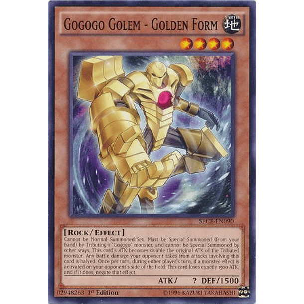 Gogogo Golem - Golden Form - SECE-EN090 - Common