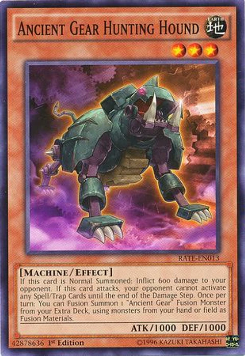 Ancient Gear Hunting Hound - RATE-EN013 - Common 