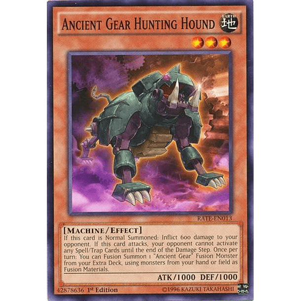 Ancient Gear Hunting Hound - RATE-EN013 - Common 