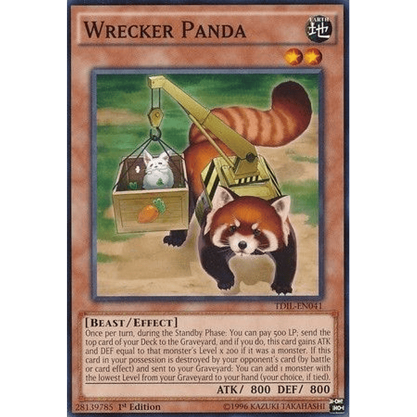 Wrecker Panda - TDIL-EN041 - Common