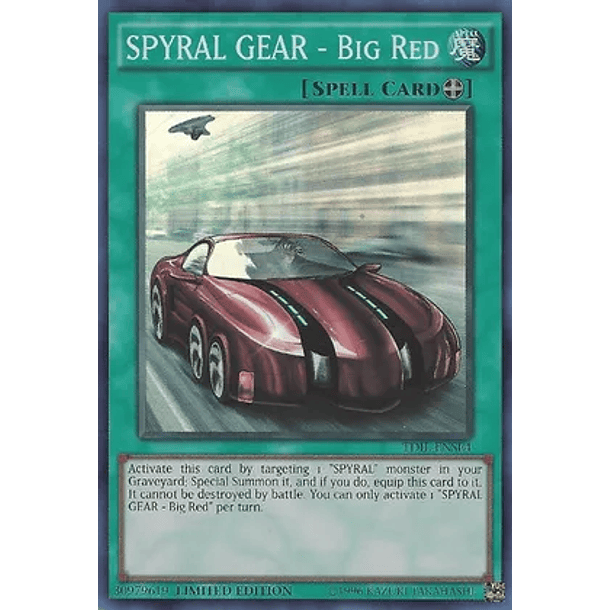 SPYRAL GEAR - Big Red -TDIL-ENSE4 - Super Rare Limited Edition