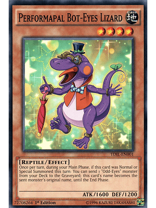Performapal Bot-Eyes Lizard - TDIL-EN001 - Common