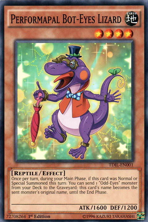 Performapal Bot-Eyes Lizard - TDIL-EN001 - Common