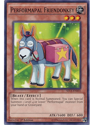 Performapal Friendonkey - SECE-EN003 - Common