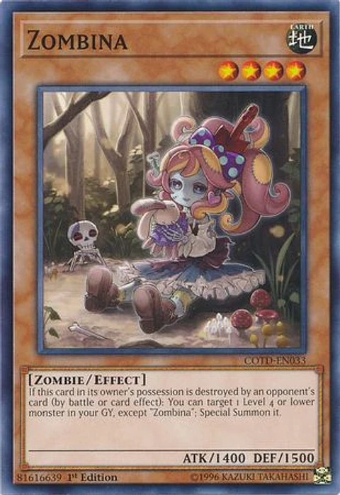 Zombina - COTD-EN033 - Common