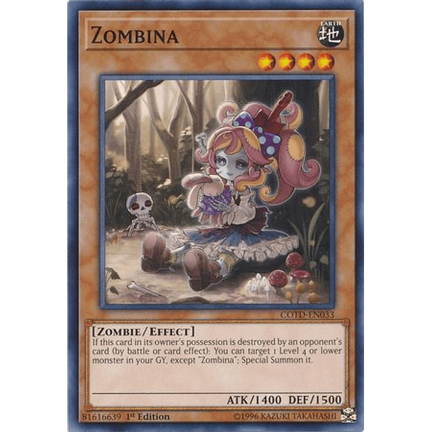 Zombina - COTD-EN033 - Common