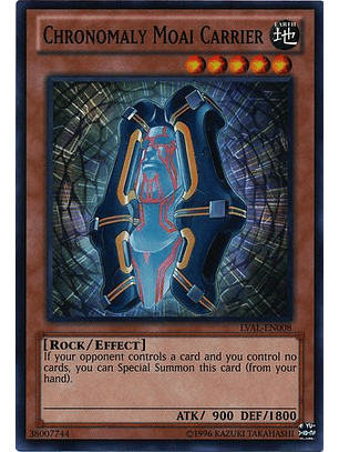 Chronomaly Moai Carrier - LVAL-EN008 - Common