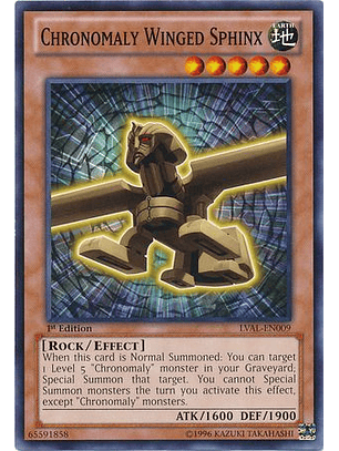 Chronomaly Winged Sphinx - LVAL-EN009 - Common