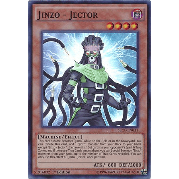 Jinzo - Jector - SECE-EN031 - Super Rare