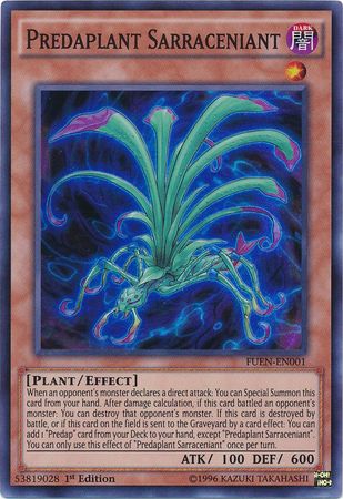 Predaplant Sarraceniant - FUEN-EN001 - Super Rare 1