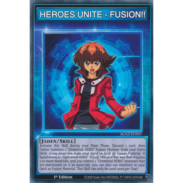 HEROES UNITE - FUSION!! - SGX2-ENS01 - Common