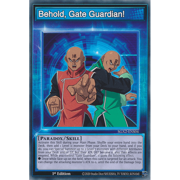Behold, Gate Guardian! - SGX2-ENS04 - Common