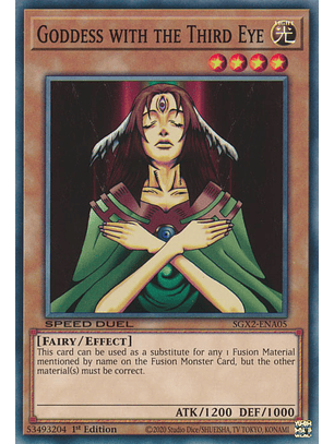 Goddess with the Third Eye - SGX2-ENA05 - Common