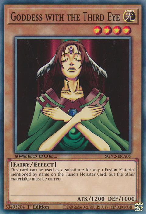 Goddess with the Third Eye - SGX2-ENA05 - Common