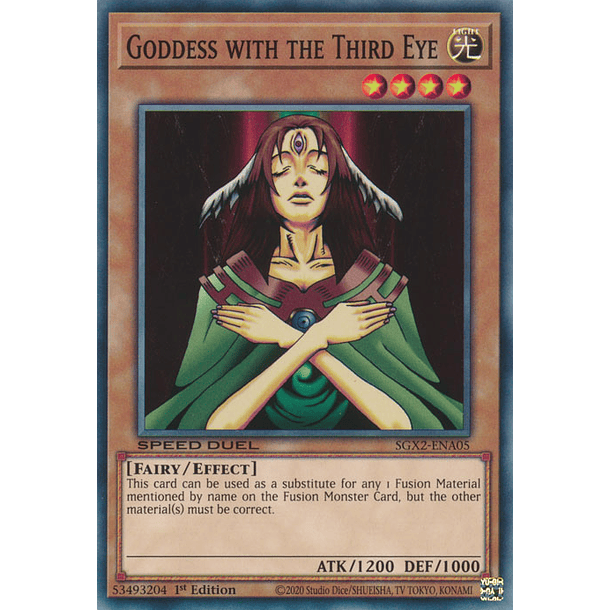 Goddess with the Third Eye - SGX2-ENA05 - Common