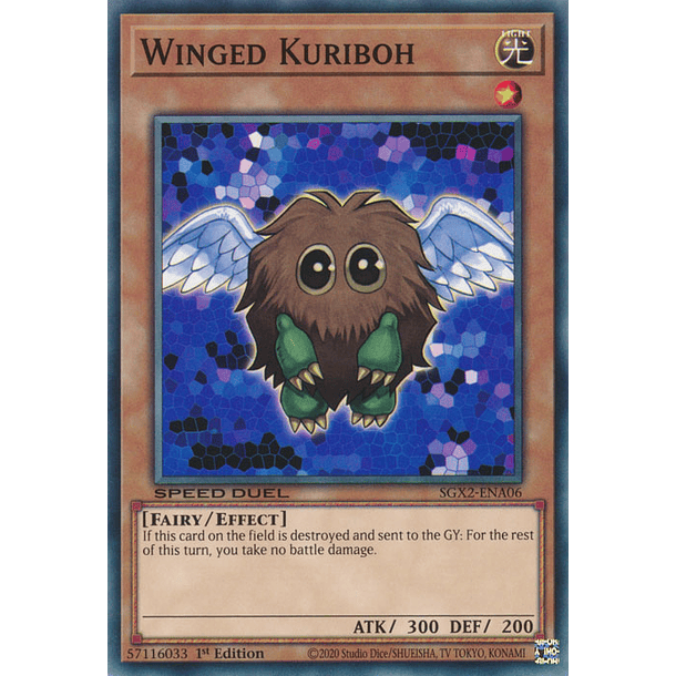 Winged Kuriboh - SGX2-ENA06 - Common