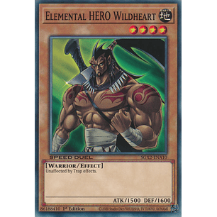 Elemental HERO Wildheart - SGX2-ENA10 - Common