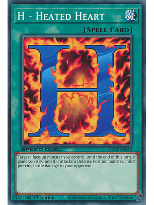 H - Heated Heart - SGX2-ENA13 - Common